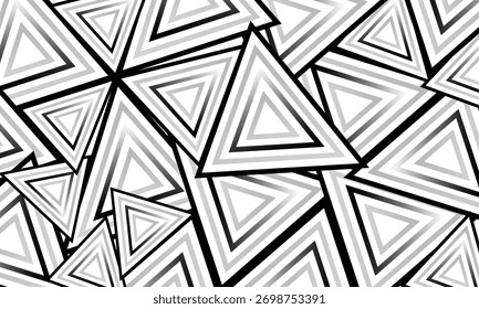 Seamless Geometric Vector Pattern. stock illustration Seamless square and triangle vector design.