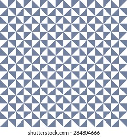 Seamless geometric vector pattern with triangles