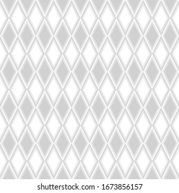 Seamless Geometric Vector Rhomb Pattern Background