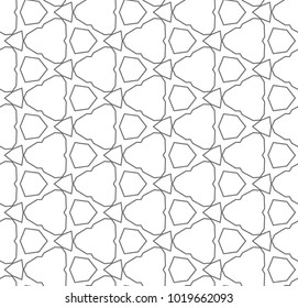Seamless geometric verctor pattern