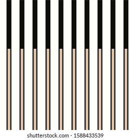 Seamless geometric vertical striped pattern. Vector pattern