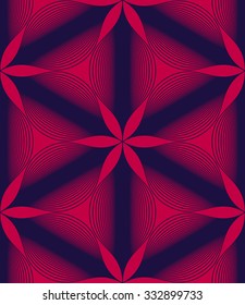 Seamless geometric vintage background, lined seamless pattern, vector illustration.