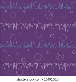 Seamless geometric vintage  pattern background