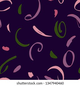 Seamless geometric vintage pattern in retro style. Fashion 80-90s. Memphis style. Vintage backdrop for textile, clothes, fabric, surface. 