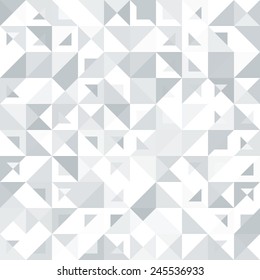 Seamless geometric, vintage pattern. With triangles.
