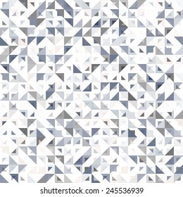 Seamless geometric, vintage pattern. With triangles.
