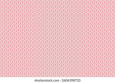 Seamless geometric wave pattern with smooth, flowing curves creating a modern and minimalist design. Ideal for backgrounds, textiles, wallpapers, and digital applications.