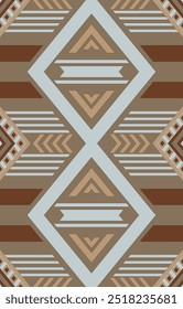 Seamless geometric wood decorative pattern.