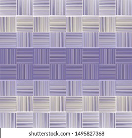 Seamless geometric woven lavender texture