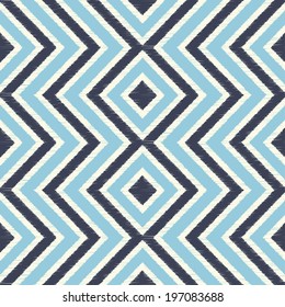 seamless geometric zig zag mesh pattern