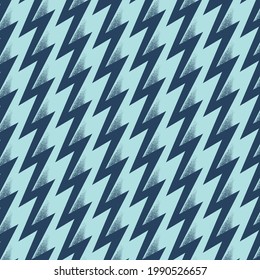 Seamless geometric zigzag chevron line pattern vector on black background for Fabric and textile printing, jersey print, wrapping paper, backdrops and , packaging, web banners