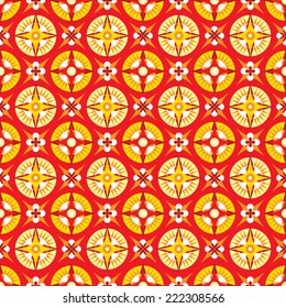 seamless geometrical abstract pattern, vector
