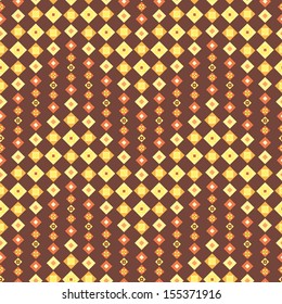 seamless geometrical background with diamonds and squares