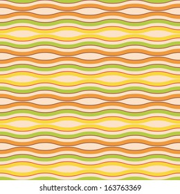 seamless geometrical background with stripes and waves
