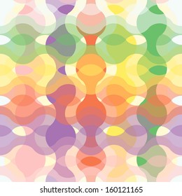 seamless geometrical background with waves