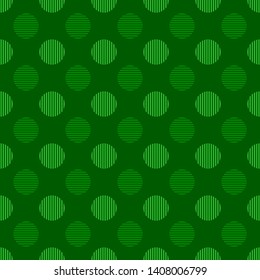 Seamless geometrical circle pattern design background - colored vector illustration