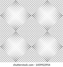 Seamless geometrical diagonal square pattern background design - abstract black and white vector illustration