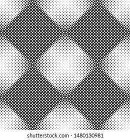 Seamless geometrical diagonal square pattern background design - abstract vector graphic