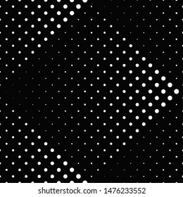 Seamless geometrical dot pattern background - abstract vector graphic