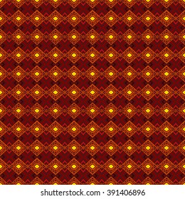 Seamless geometrical ethnic pattern. Hand drawn abstract wallpaper template for textile, wrapping, post cards etc.