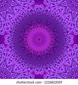 Seamless Geometrical floral texture. Vector illustration. For design, wallpaper, fashion, print