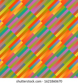 Seamless geometrical gradient stripe pattern background - abstract vector graphic design from diagonal stripes