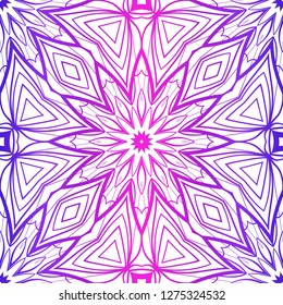 Seamless Geometrical linear texture. Original geometrical puzzle. Backdrop. Vector illustration. For design, wallpaper, fashion, print