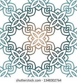 Seamless Geometrical Linear Texture. Original Geometrical Puzzle. Backdrop. Vector Illustration. For Design, Wallpaper, Fashion, Print