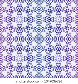 Seamless Geometrical Linear Texture. Original Geometrical Puzzle. Backdrop. Vector Illustration. For Design, Wallpaper, Fashion, Print