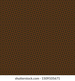 Seamless geometrical monochrome pattern with small abstract square motifs.