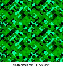 Seamless geometrical mosaic pattern background - abstract vector graphic design