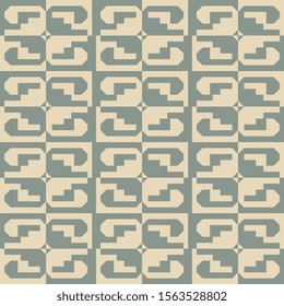 Seamless geometrical pattern with ancient Peruvian ethnic motifs.