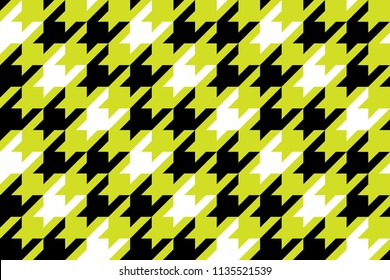 Seamless Geometrical Pattern, Colorful Houndstooth Design for Textile, Fabric, Wallpaper, Cover Designs