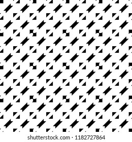 The seamless geometrical pattern consisting of rhombuses, a triangle and a cube. The repeating geometrical figures. Vector.