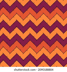 Seamless geometrical pattern with ethnic ornament.