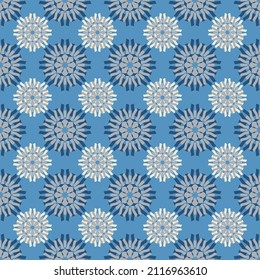 Nahtloses geometrisches Muster für Gewebe