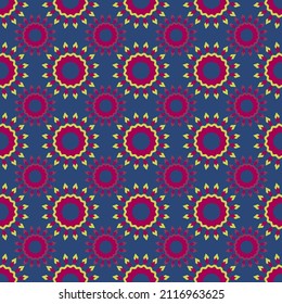 Seamless geometrical pattern for fabric