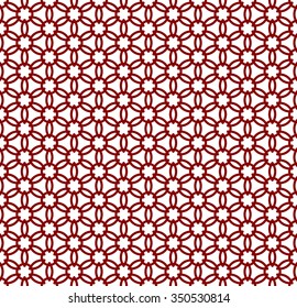 Seamless Geometrical Pattern of Hexagonal Symmetry.