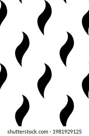 Seamless geometrical pattern on white