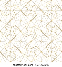 Seamless geometrical pattern. A simple modern fashionable background from the repeating rectangles and cubes for design of a card, the poster, a flyer, a cover. Vector illustration.
