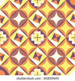 Seamless geometrical pattern. Vector illustration.