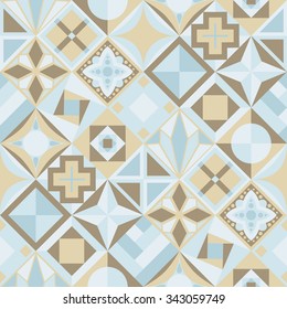 Seamless geometrical pattern. Vector illustration.