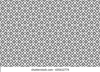 Seamless geometrical pattern. vector illustration. For wrapping, wallpaper, background fills,