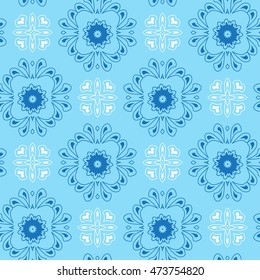 Seamless geometrical pattern. Vintage decorative elements. Oriental pattern, geometrical vector illustration. 