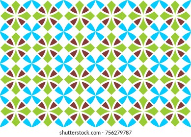 Seamless geometrical patterns. Vintage textures. Abstract seamless arabesque vector patterns. Color ornaments. EPS10