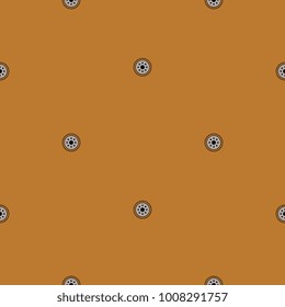 Seamless geometrical polka dot pattern in ancient Greek style.