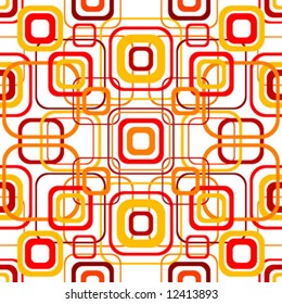 Seamless geometrical retro pattern