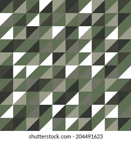 Seamless geometrical retro pattern background. Vector illustration EPS8