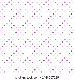 Seamless geometrical square pattern background - abstract lavender vector illustration from diagonal squares
