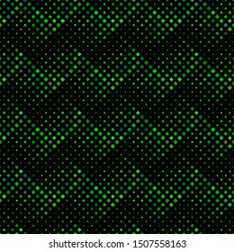 Seamless geometrical square pattern background - abstract dark green vector graphic design